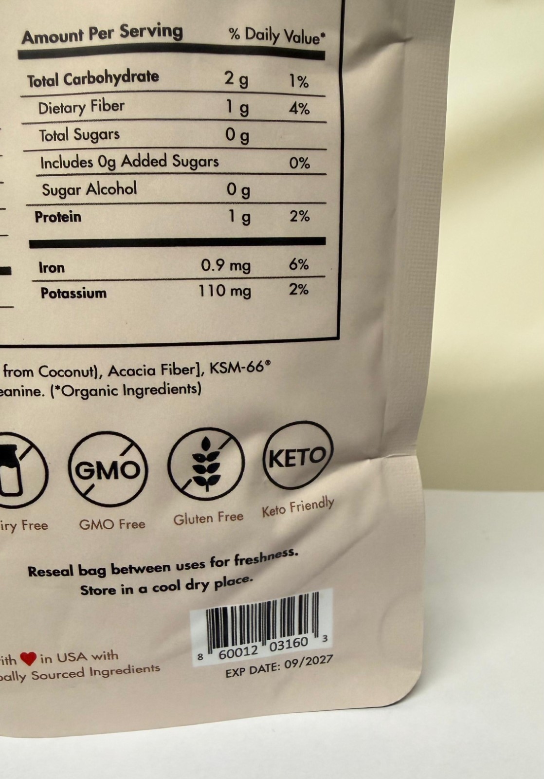 Cuppa Healthy Mushroom Instant Coffee with –Pack of 2 (60 Serv) – EXP – 09/2027