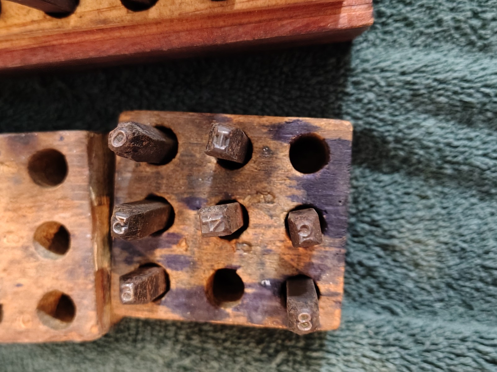 Vintage Miller’s Falls Tools Stamp Works Steel Letters and numbers 1/8″ 3.2mm
