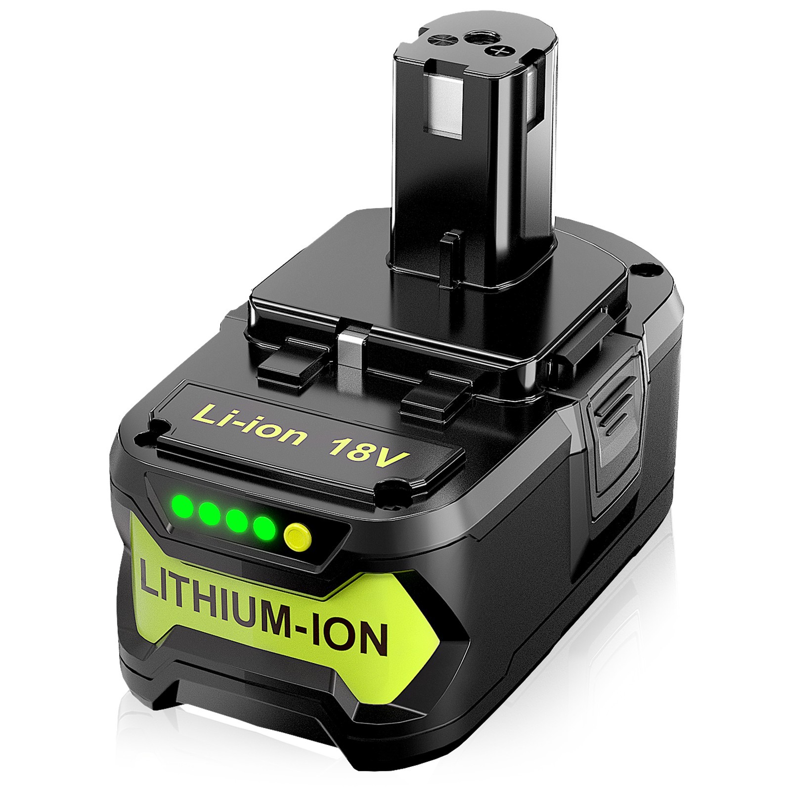 Pack For Ryobi P108 18V 8Ah / 9Ah High Capacity Tool Battery 18Volt Lithium-Ion
