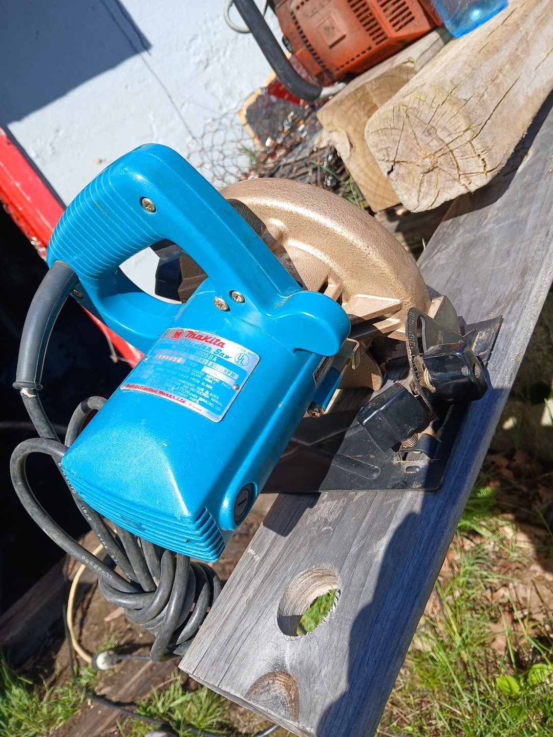 Makita 8000rpm 5005BA 5 1/2″ circular saw Tested 140mm