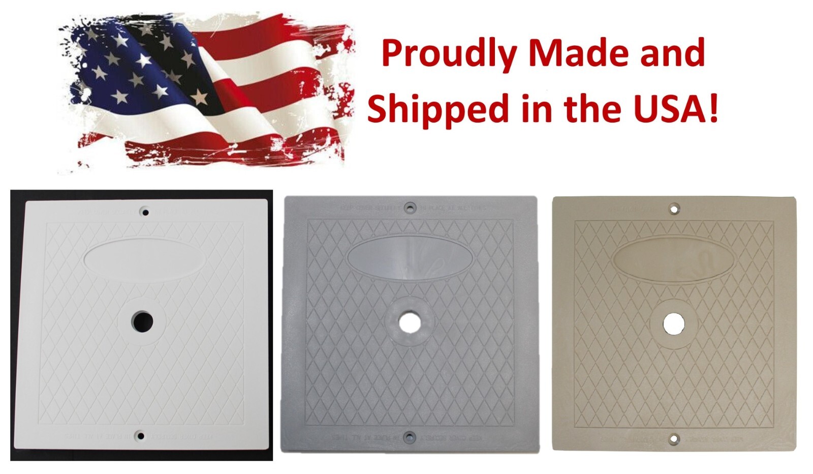 Hayward Square 10″ Plastic Pool Skimmer Deck Lid SP1082E SPX1082E Aftermarket