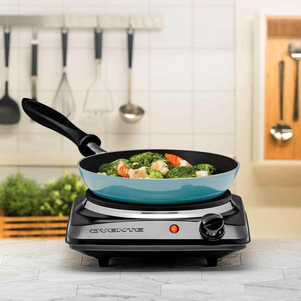 Hot Plate Electric Single Burner Infrared Anti-Slip Heavy Duty Kitchen Cooking