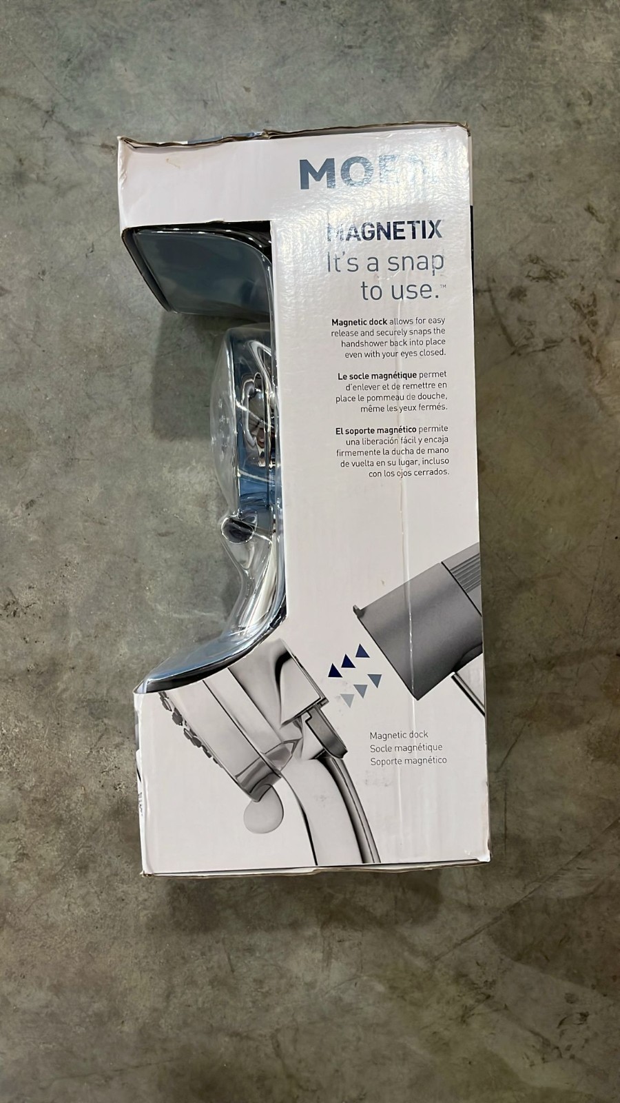 Moen 26000 Attract 6 Function 3.5″ Handheld Showerhead w Magnetic System Chrome