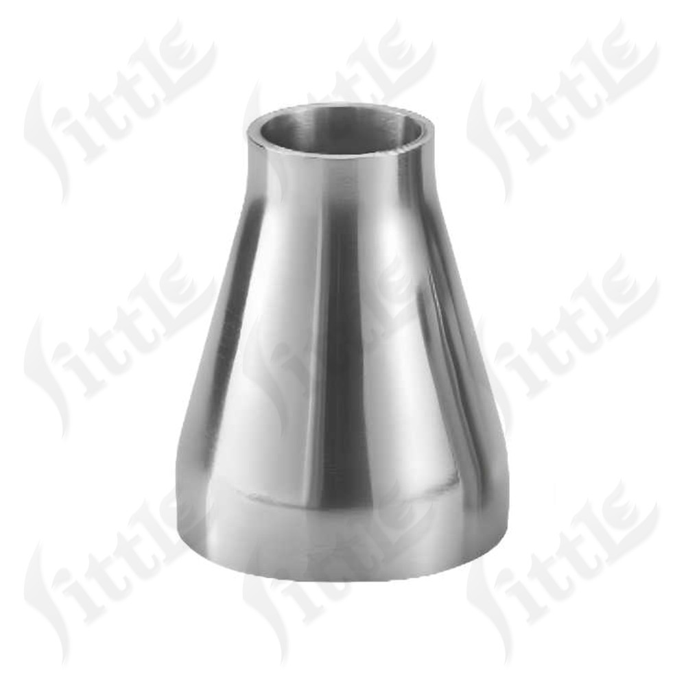 Stainless Steel Cone Reducer Adapter OD Welded Joint Exhaust pipe Φ19-Φ159