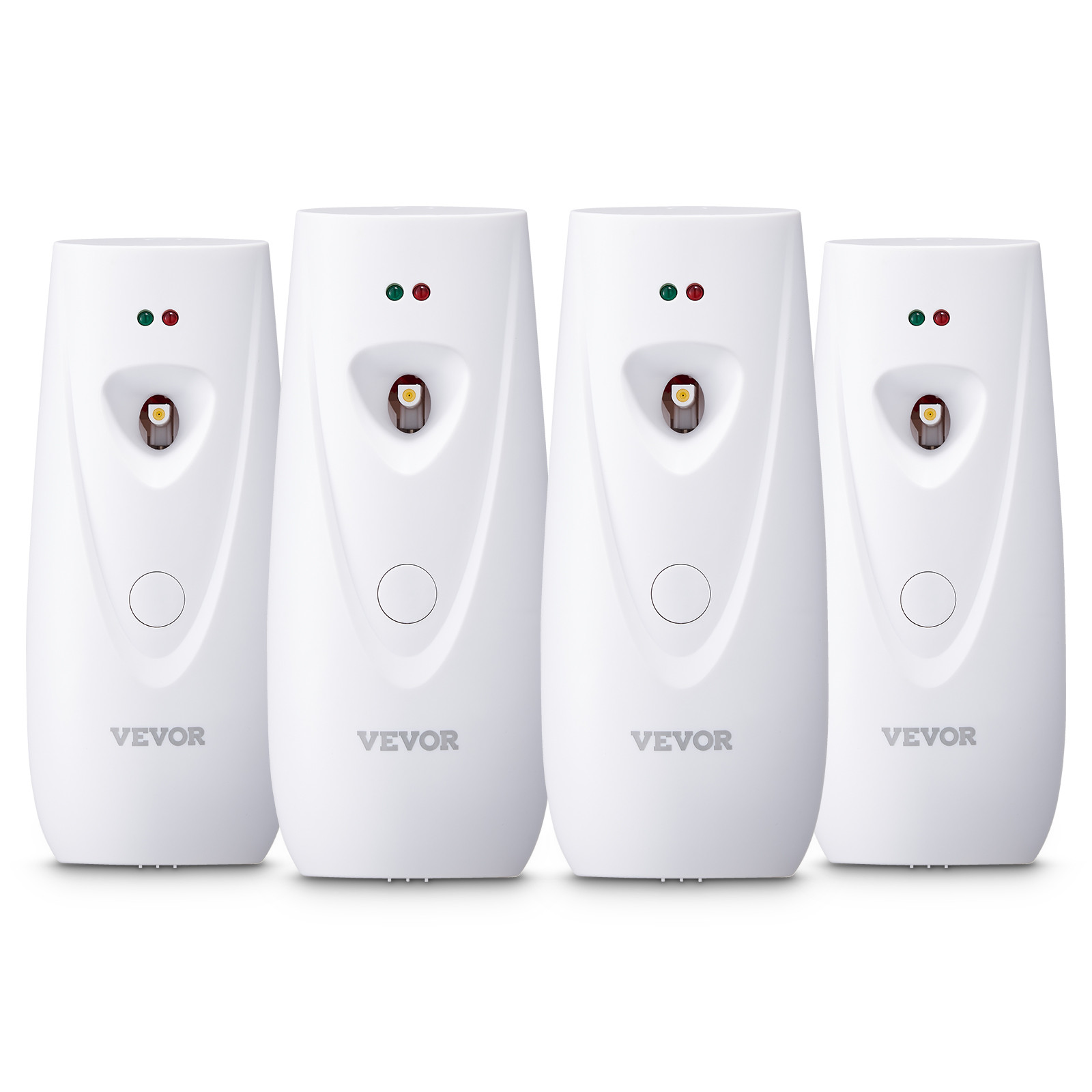 Automatic Air Freshener Spray Dispenser 4-Pack Wall Mounted or Free