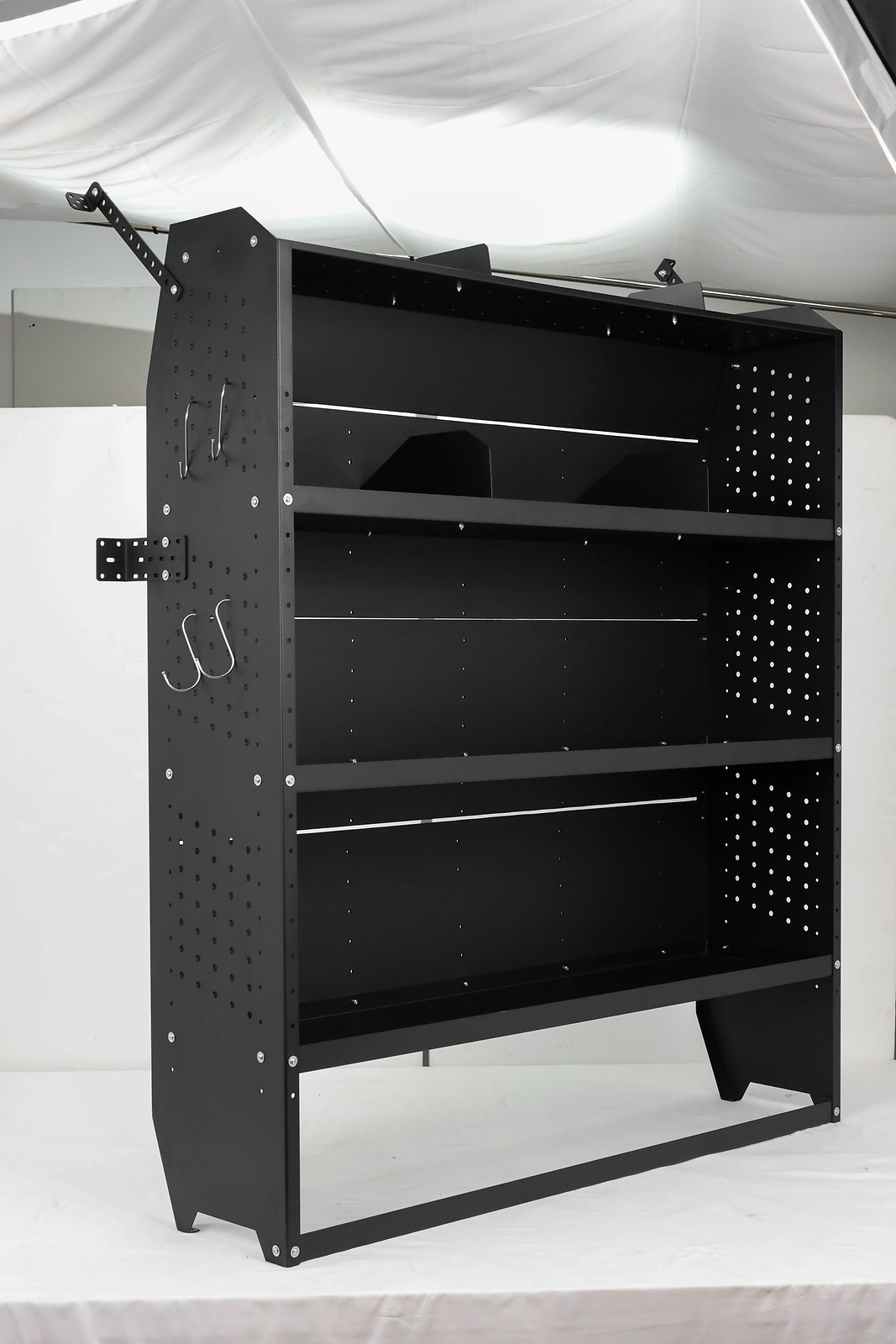 2Cargo Van Shelving Storage for Mid/High Roof Ford Transit 52”W x 60”H x 13”D