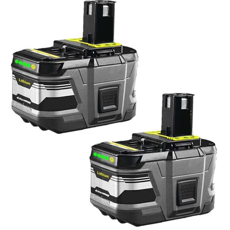 1-2PCS 8.0Ah For Ryobi P108 ONE PLUS 18V Lithium 3.0ah Battery P107 P103 RB18L50