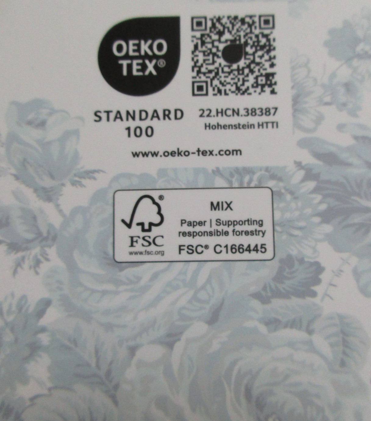 Shabby Chic Blue Cottage Quilted Placemats Rectangular 6Pc Set 13″ x 19″ Cotton