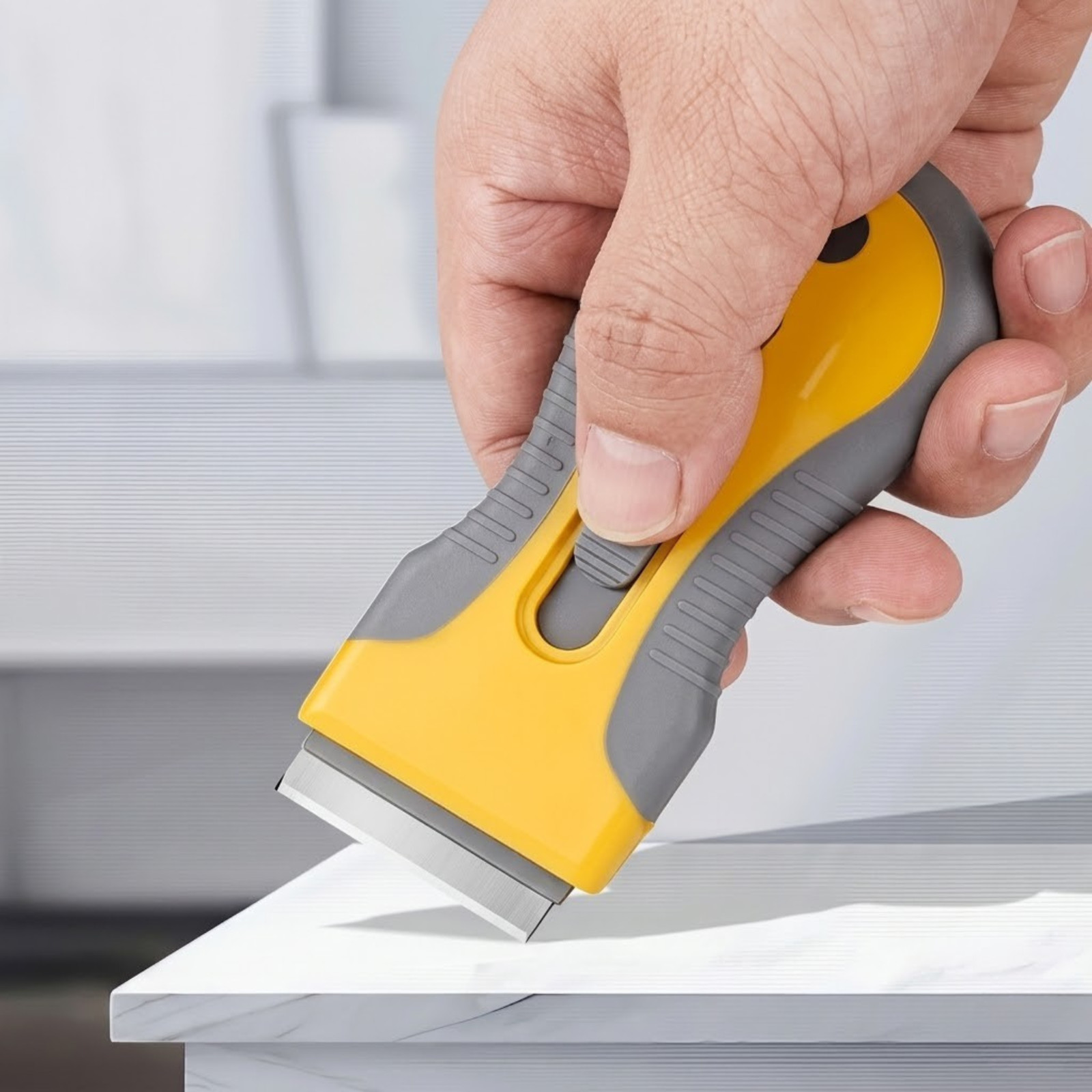 1Pc Razor Cleaning Scraper Household Kitchen Bathroom Grout Sticker Remover Tool