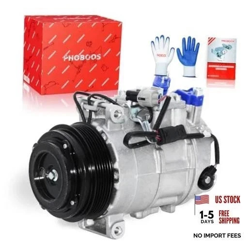 A/C compressor with Clutch Compatible with Mercedes-Benz E250 2014-2016, E300