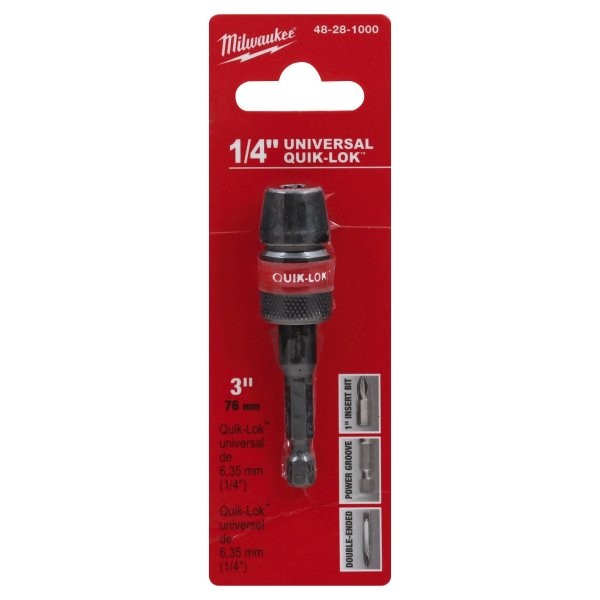 Milwaukee 48-28-1000 3″ x 1/4″ All Hex Extension