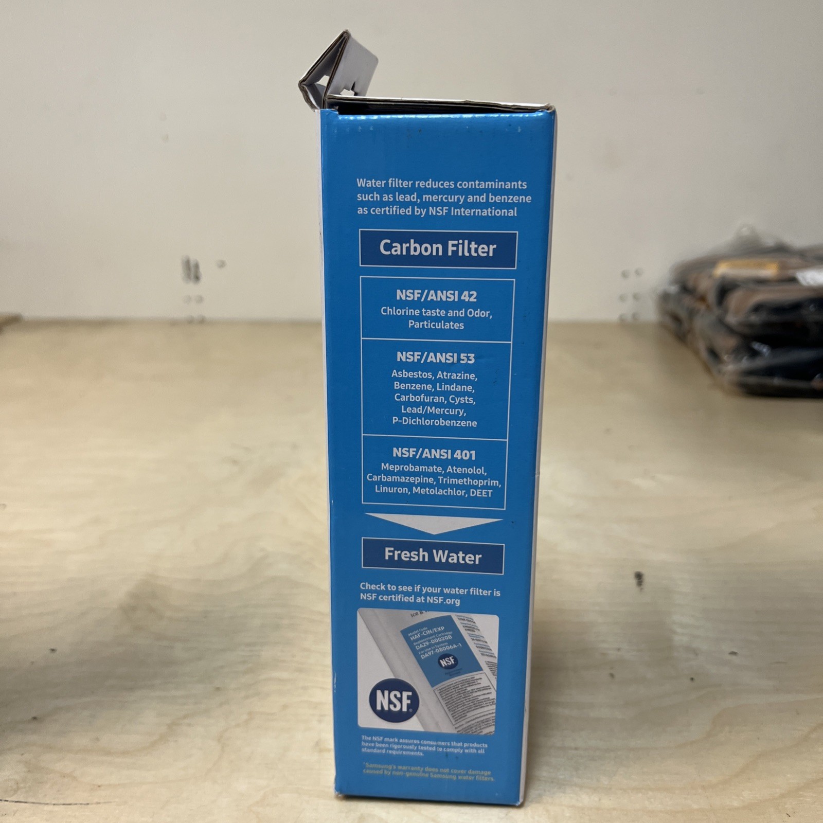 SAMSUNG Genuine Filter for Refrigerator Water and Ice, HAF-CIN