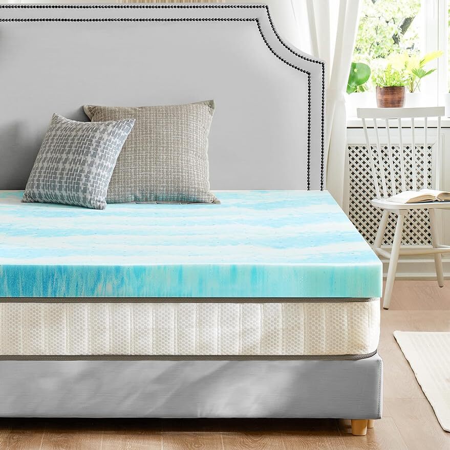 2 Inch Mattress Topper Twin King Full Queen Comfortable Memory Foam Bed Topper