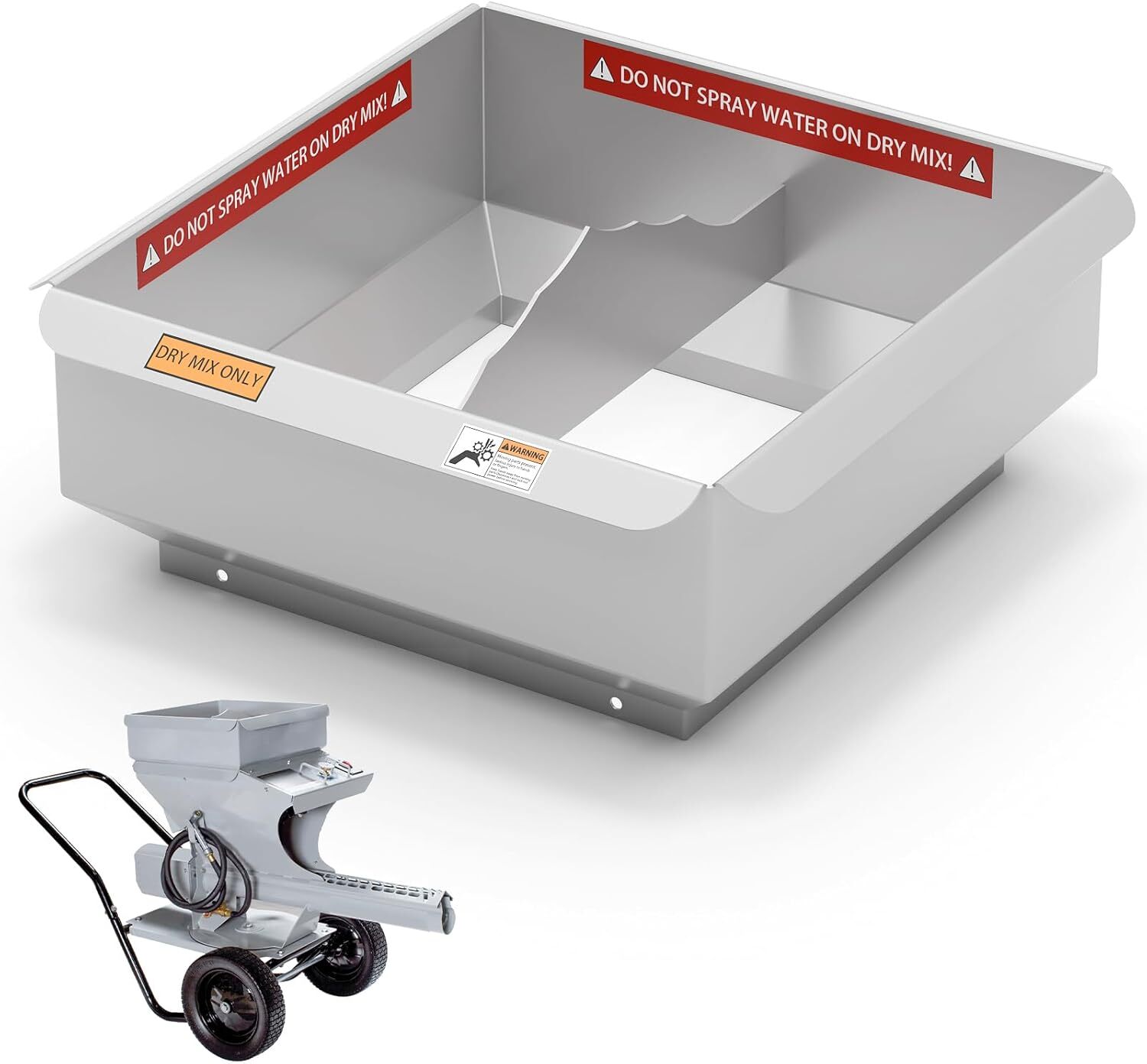 MMAC-0123 Hopper Extension, Compatible with Mud Mixer MMXR-3221