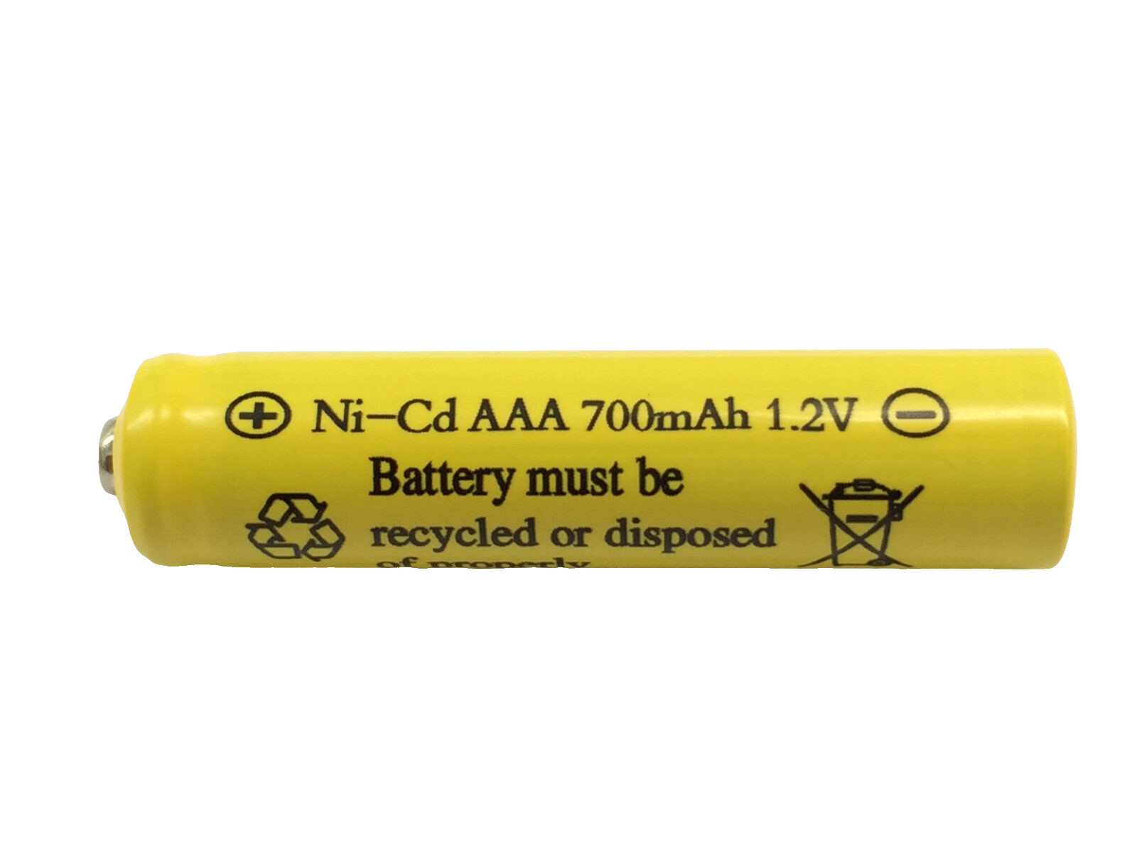 12-PCS Rechargeable 1.2V NiCd AAA 700mAh Ni-Cad Batteries for Solar Light T12