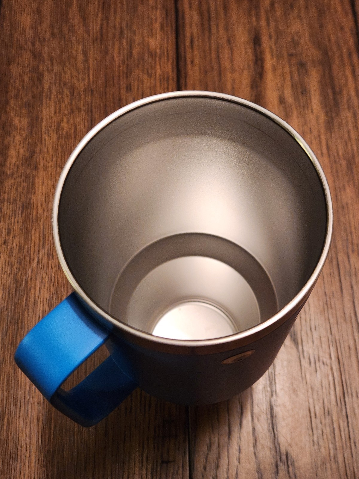 Yeti Rambler 42oz Blue Hand Held Drinking Coffee Mug Cup Wirh Lid + Straw