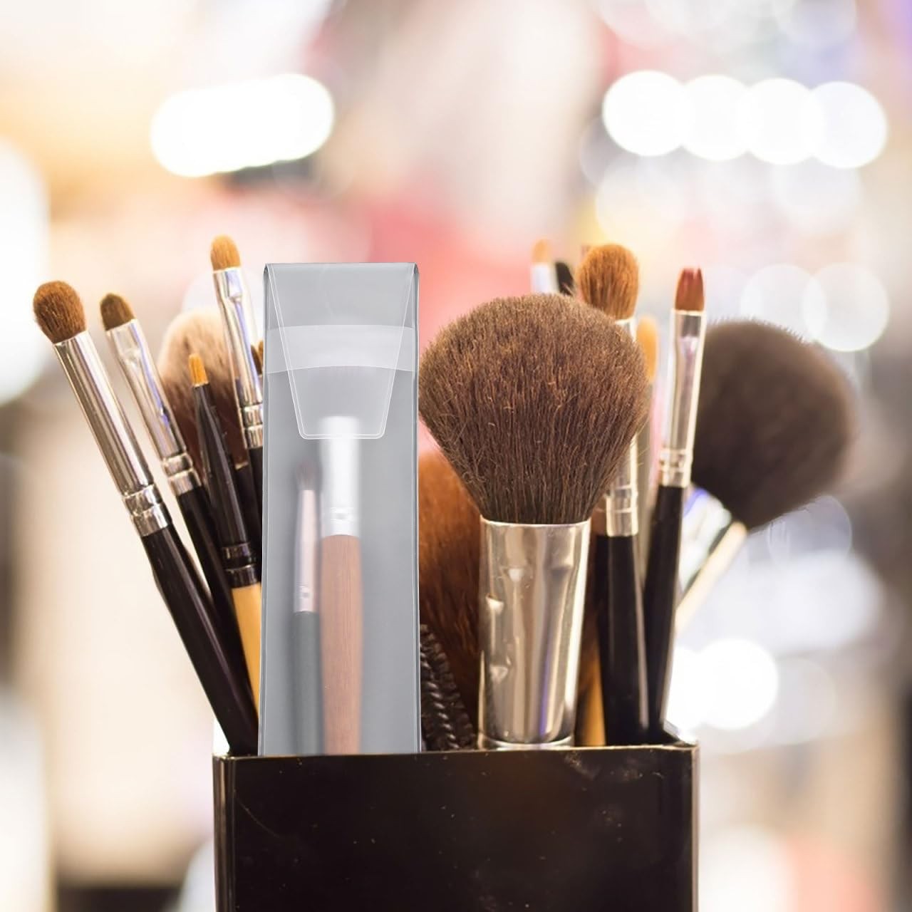 MAGICLULU Makeup Brush Protector Covers 10-Pack Portable 19x5cm, As Shown