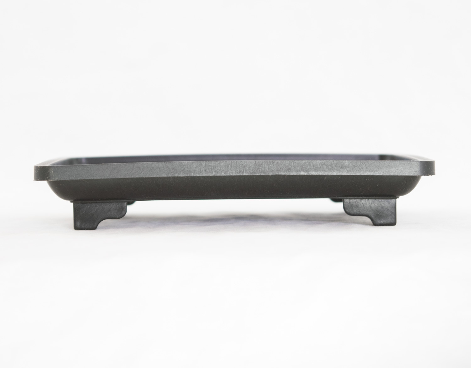1 Rectangular Black Plastic Humidity/Drip Tray for Bonsai Tree 9″x 6″x 1″