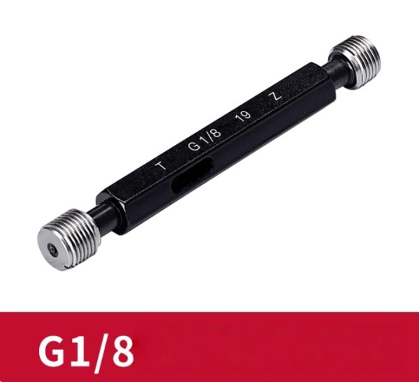 G3/4, G1/4, G1/2, G1/8, G1/16 Pipe Thread Plug Gauges /Ring Gauges Gage GO/NOGO