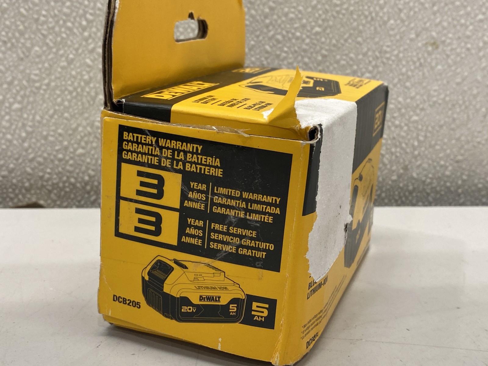 DeWalt 20V Max 5Ah Li-Ion Battery Pack DCB205