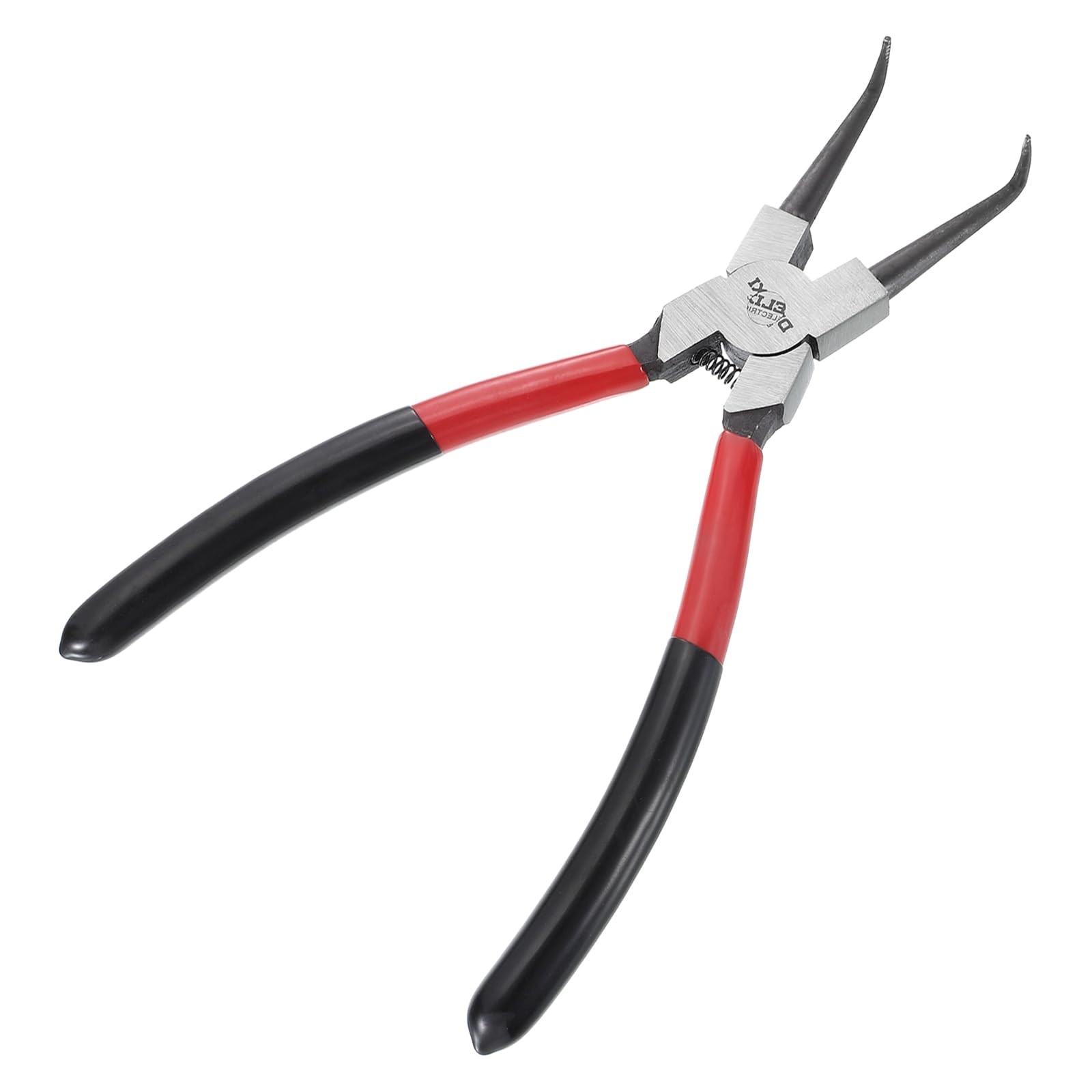HARFINGTON Snap Ring Plier 9″ CR-V Internal Circlip Pliers with 0.08″ 9″, Red