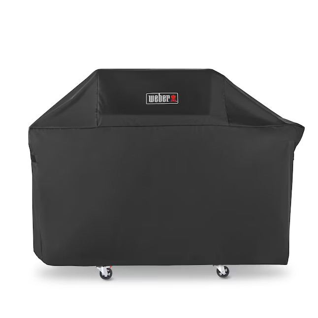 Weber Genesis 300 63-in W x 43.4-in H Black Gas Grill Cover-SALE
