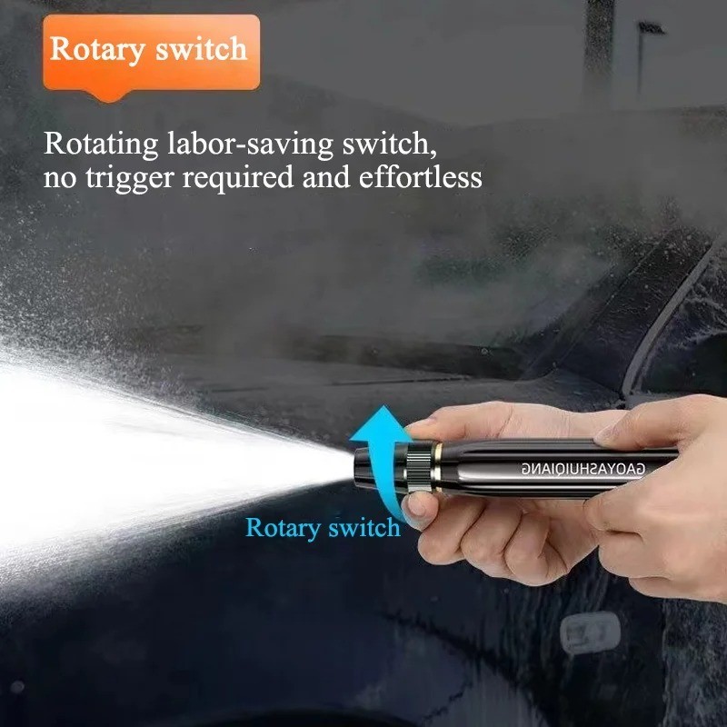 High Pressure Car Wash Water Gun Spray Nozzle Portable Washer for Auto