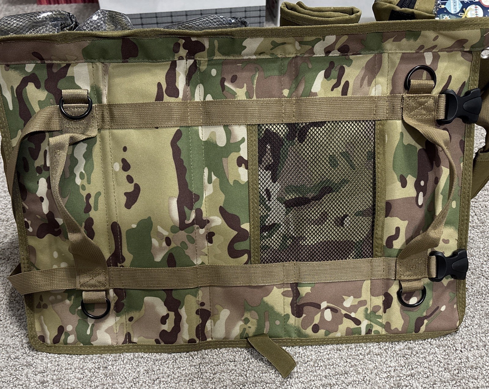 Roll Up Tool Bag Organizer With Kickstand – Compact Heavy Duty Motorcycle Too…