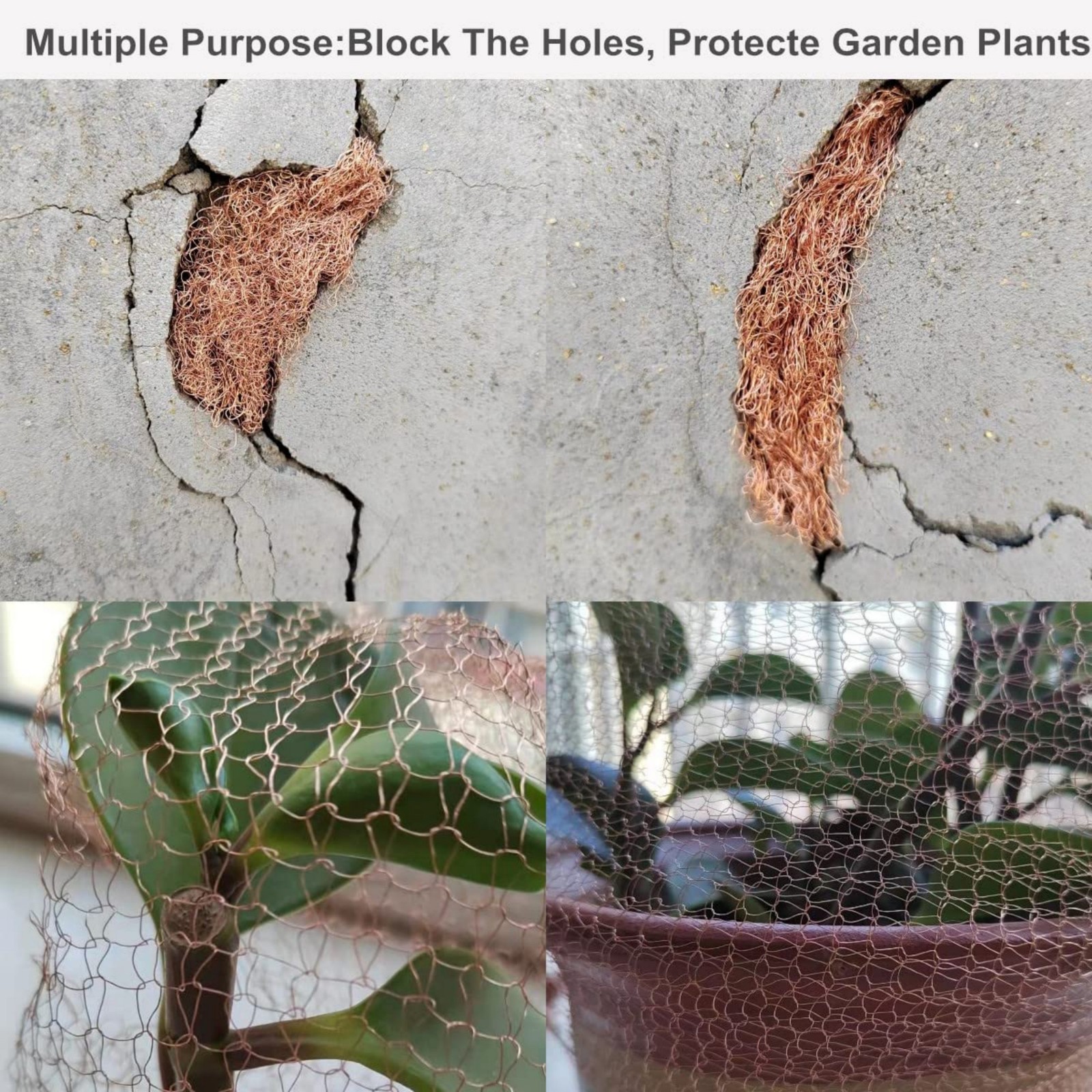 5inch x 32feet Rustproof Copper Mesh Roll – Rodent & Pest Prevention