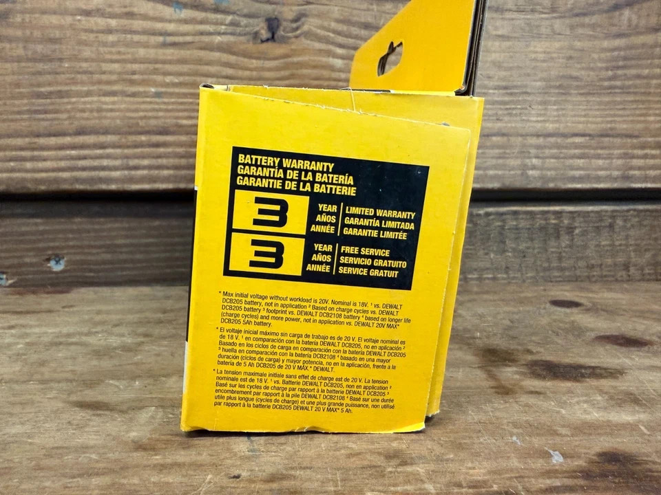 DeWalt DCBP520R 20V MAX XR POWERSTACK 5 Ah Li-Ion Battery