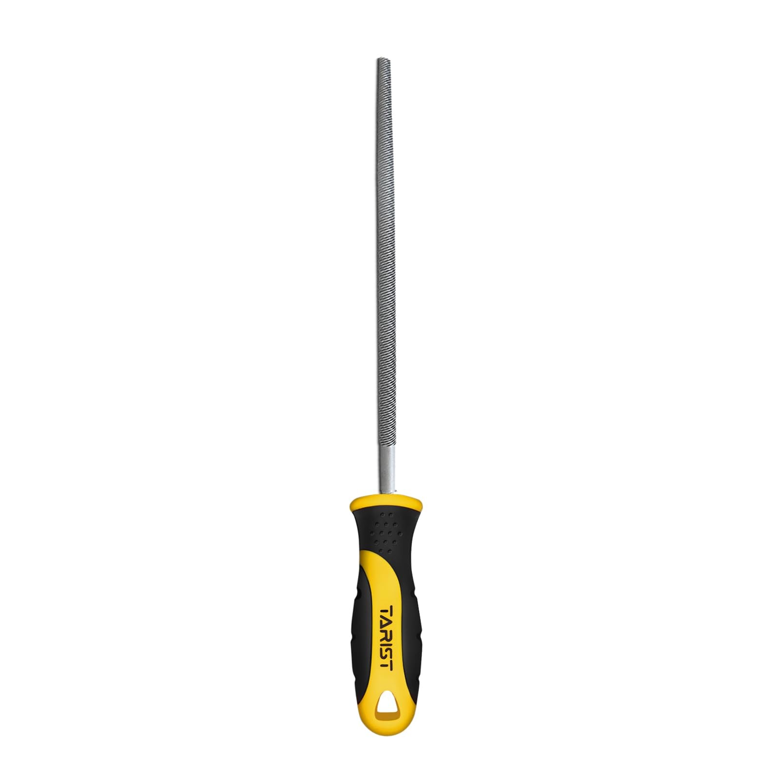 TARIST 8 inch Round Metal File, Professional Carbon Steel rat tail 8