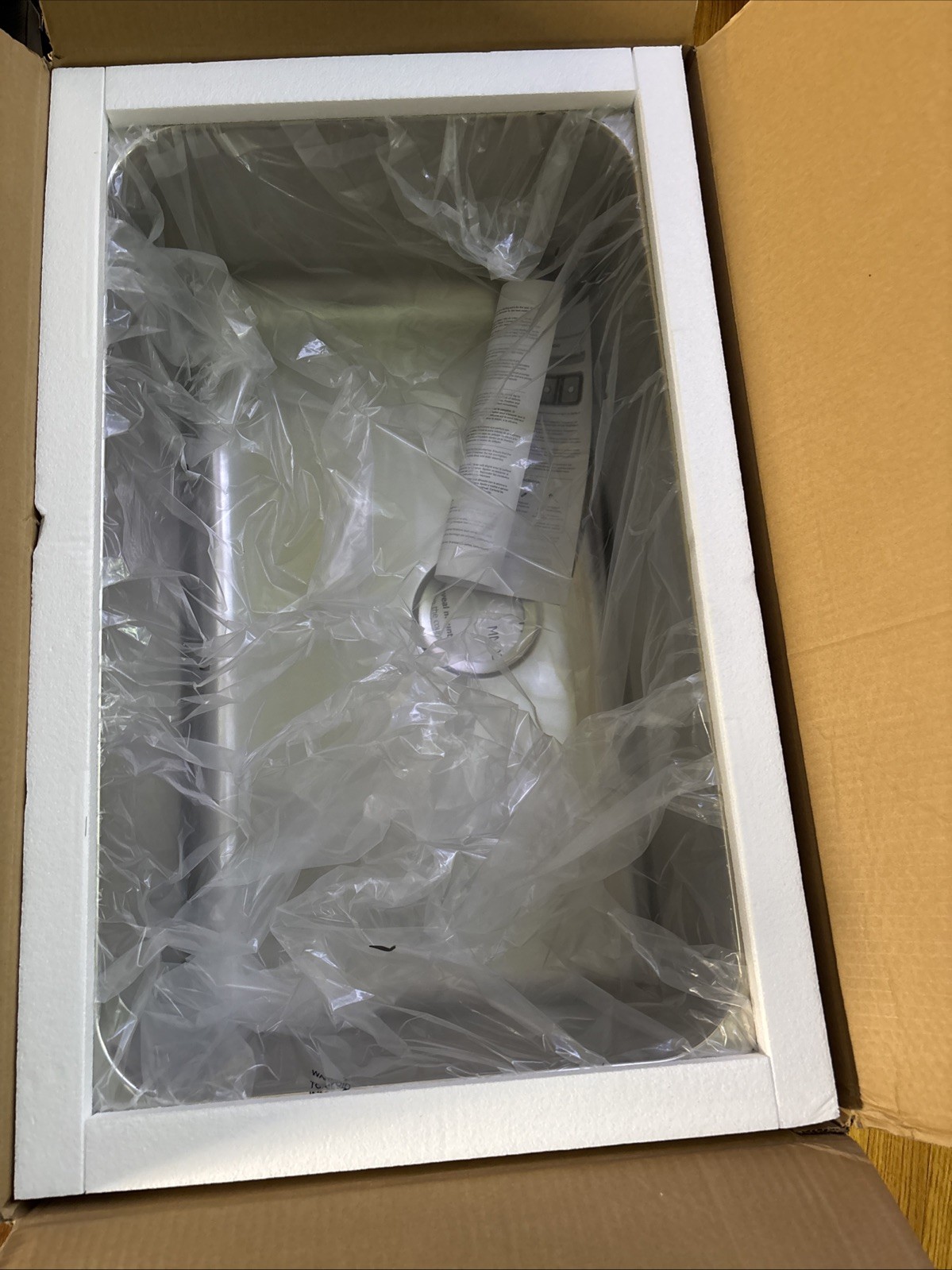 Kohler Buckley 30-1/4″ Undermount Single Basin Stainless Steel Kitchen Sink