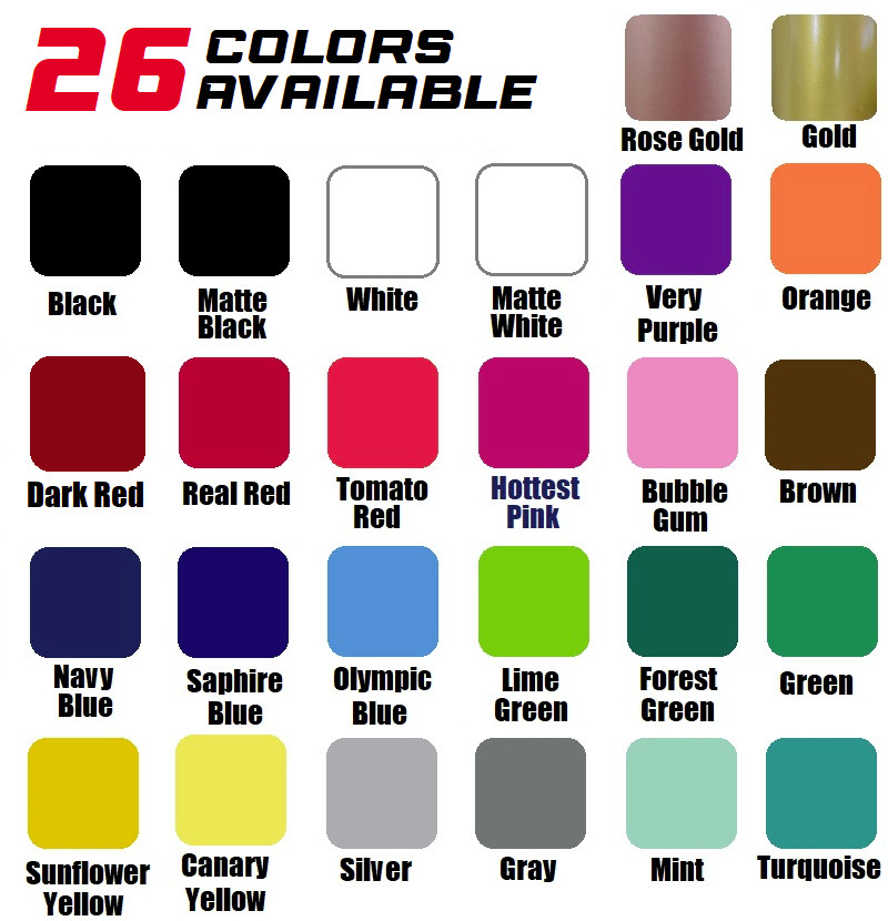 Custom Text Vinyl Decal Sticker Personalized Lettering ANY TEXT – ANY NAME {c30