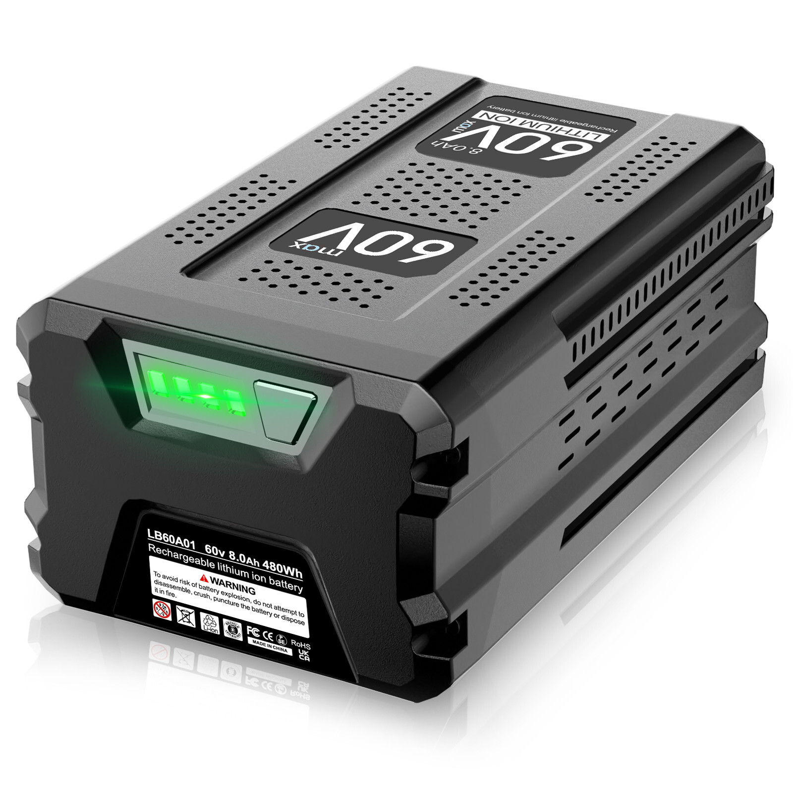 9 Ah / 5 Ah Lithium-ion Battery For Greenworks 60V PRO Max LB605 LB60A02 LB60A00
