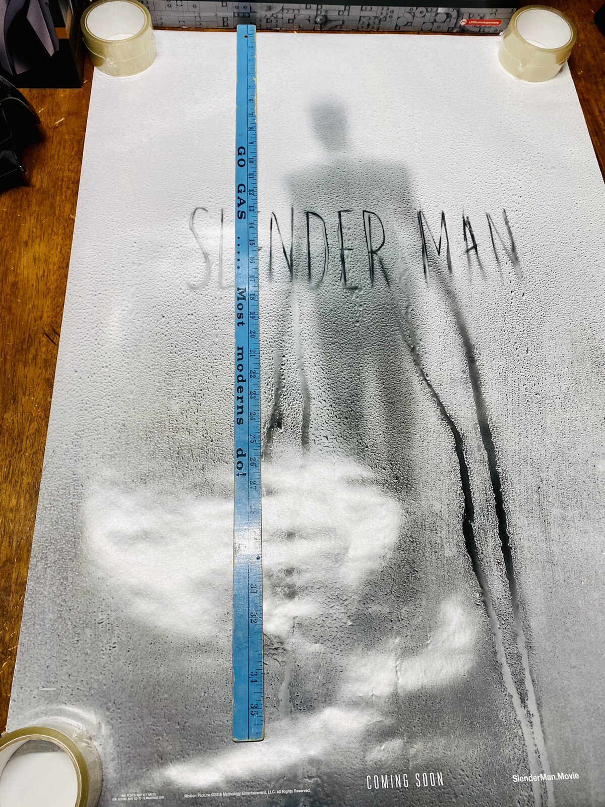 NEW SLENDER MAN MASSIVE 40”x27” Theater Size Movie Poster Horror Thriller