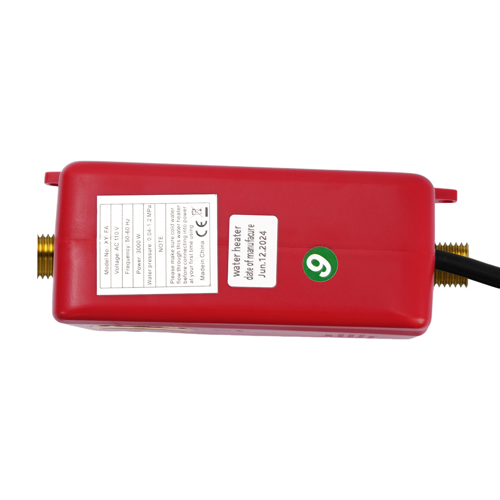3000w Electric Water Heater Portable Instant Water Heater Under the Sink Basin
