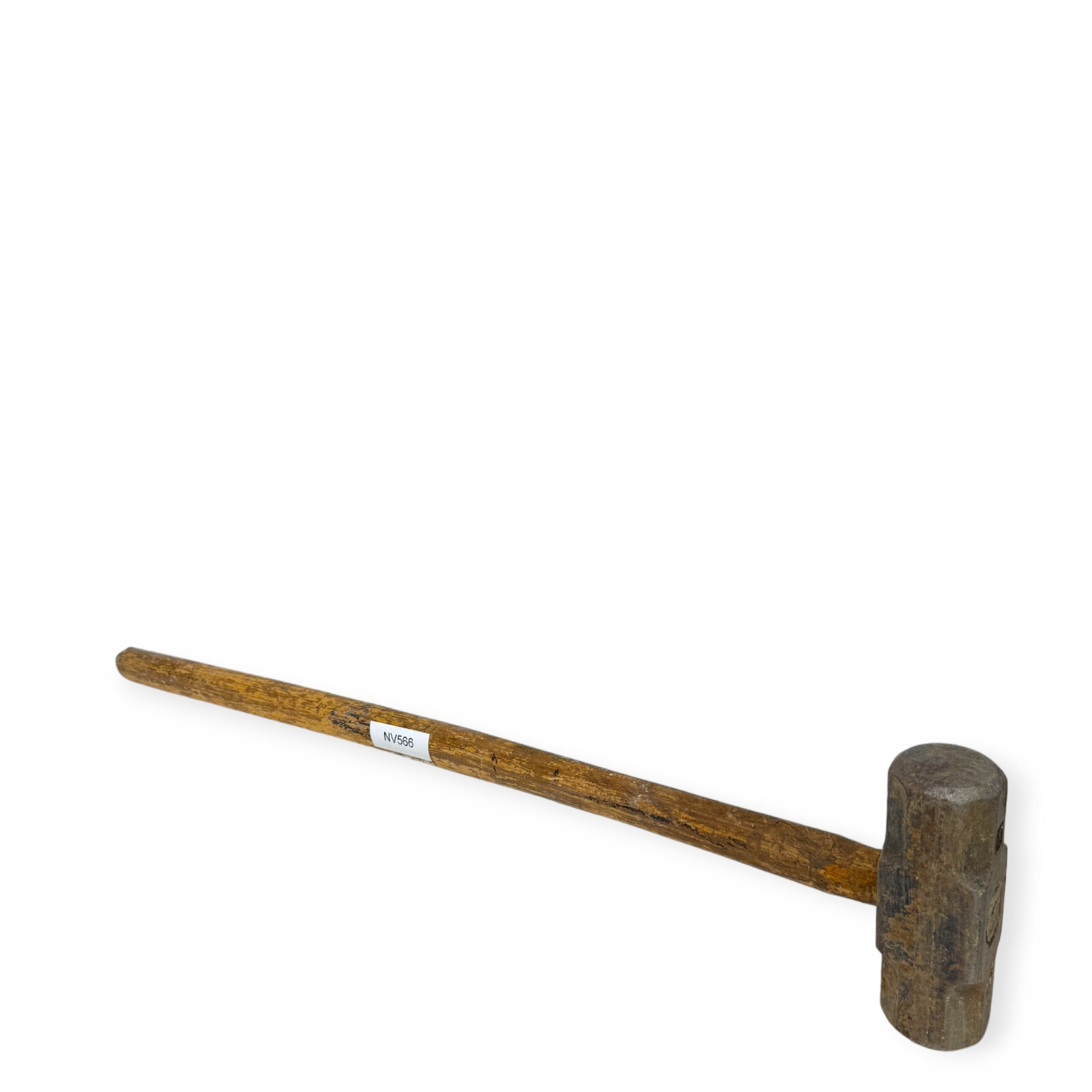 35 in Engineering Double Faced Hammer, Steel 7 in Head, Wood Handle