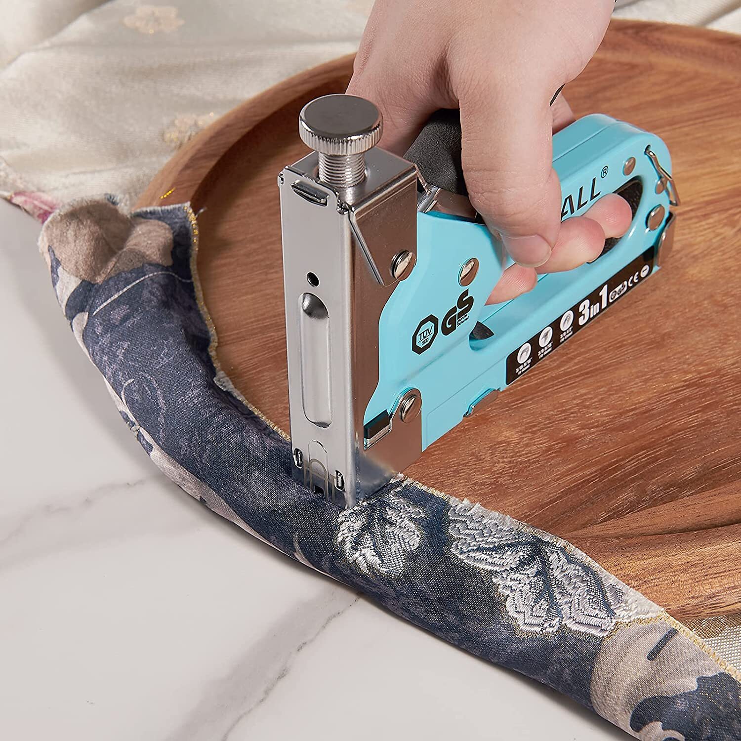 SHALL Heavy Duty 3 in 1 Hand Staple Gun Tacker with 3000 Staples US