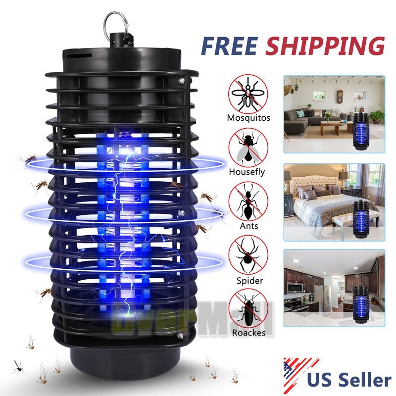 Electric Fly Bug Zapper Mosquito Insect Killer LED Light Trap Pest Control Lamp