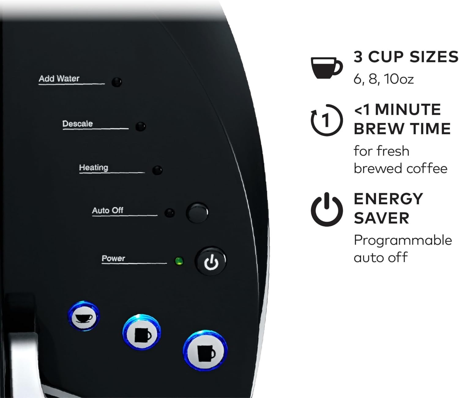 Keurig K50 Single Cup Coffee Maker – Black