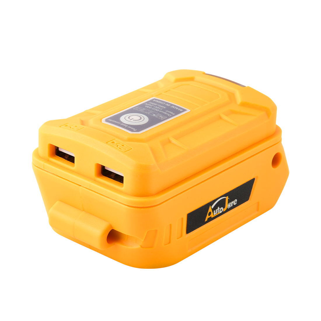 Battery Adapter for Dewalt Battery USB Phone Charger Led Work Light 20V