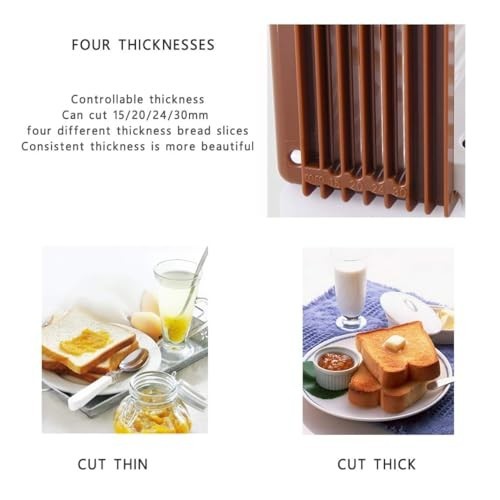 Foldable Compact Bread Slicing Guide – Bake Slicer Cutter for Homemade Bread