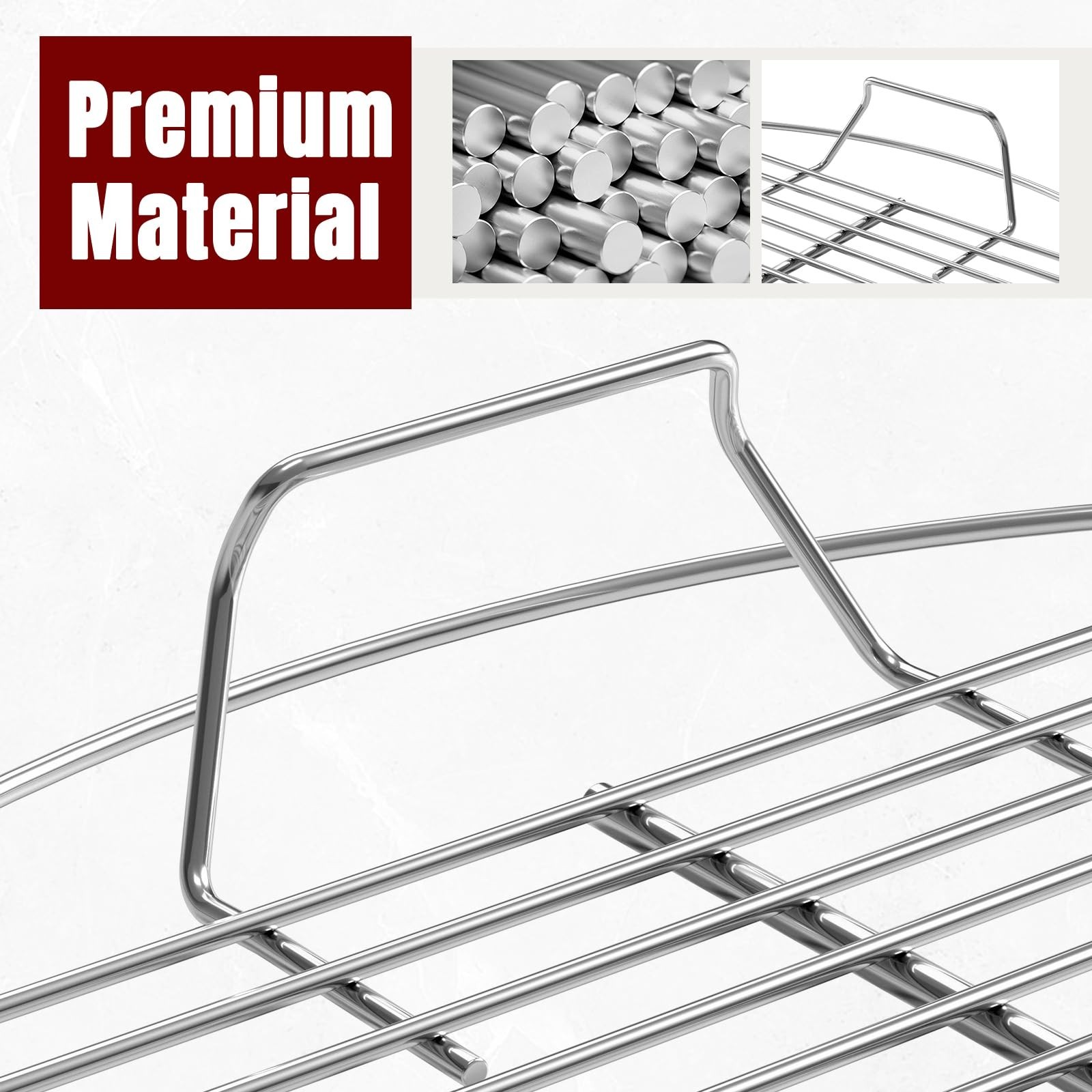 For Weber 22″ Charcoal BBQ Grill Cooking Grate Plated Steel 21.5″ Grill Grate US