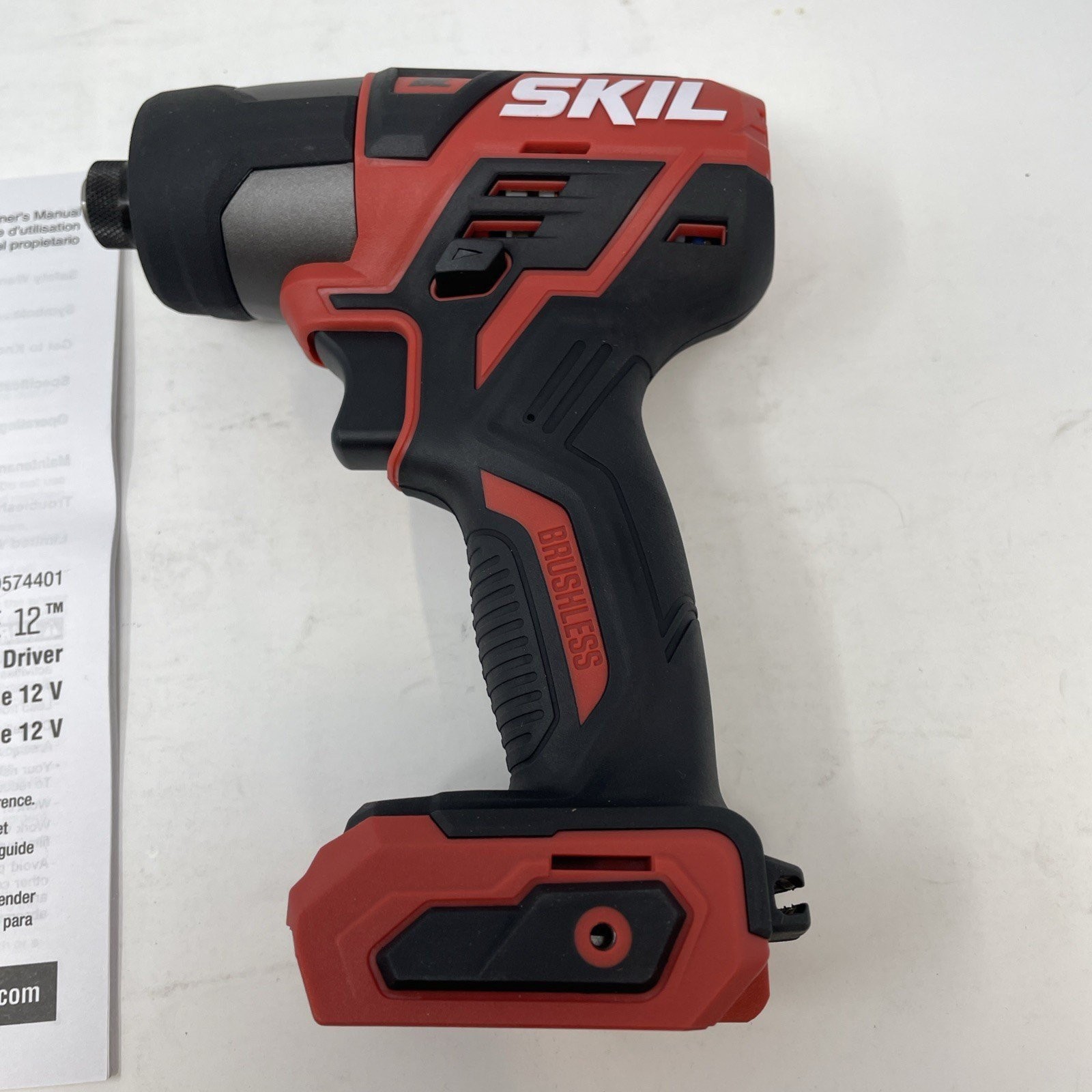 SKIL PWRCORE 12 Volt 12V Brushless 1/4 Hex Impact Driver ID574401 Tool Only