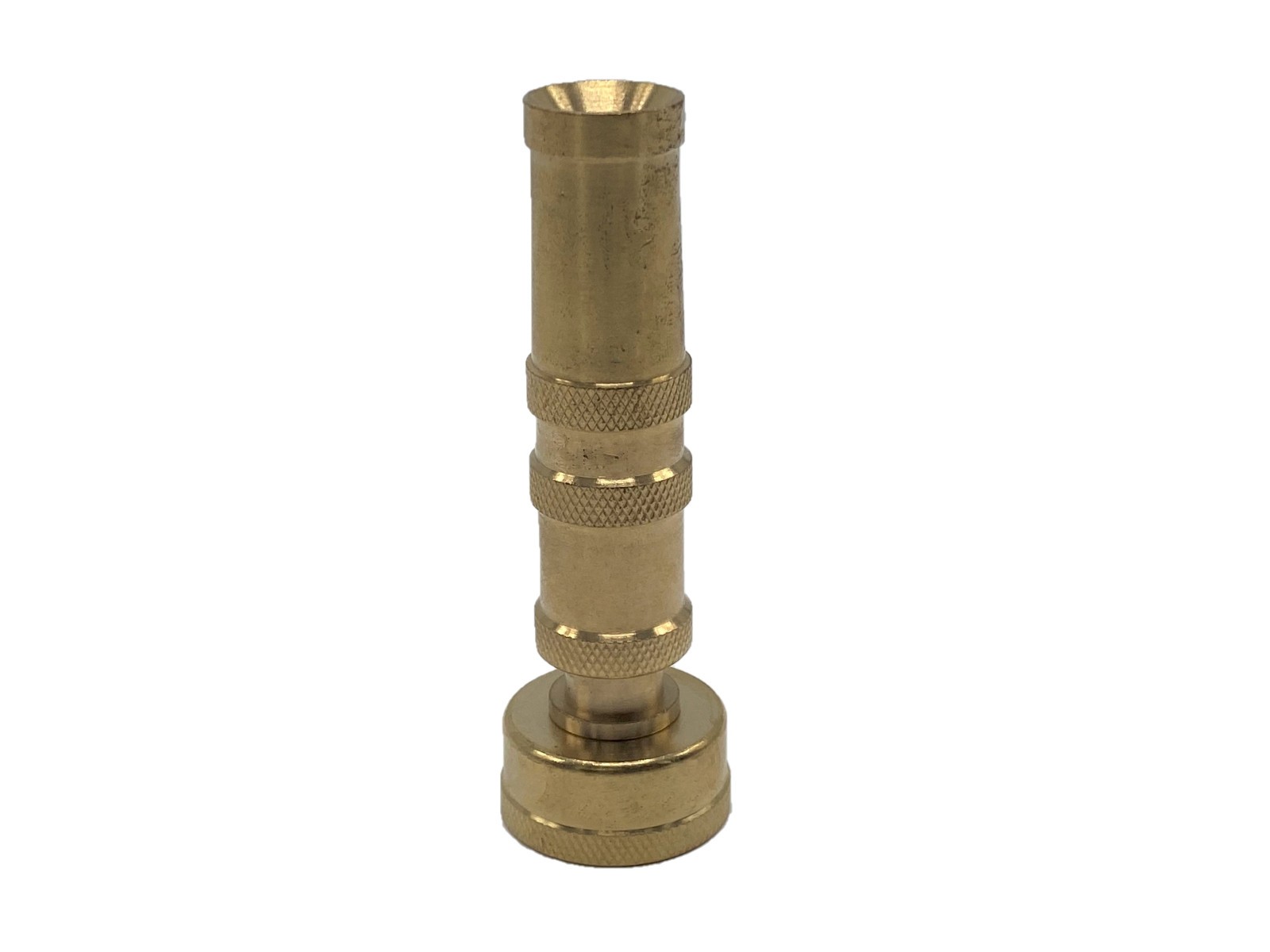 Solid Brass Garden Spray Nozzle 4″ Adjustable Twist Water Hose USA Stock 2 PACK