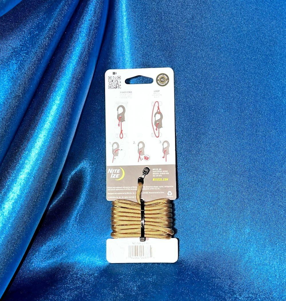 Nite Ize CamJam Aluminum Rope Tightener with 10FT Rope – NCJSA-29-R3