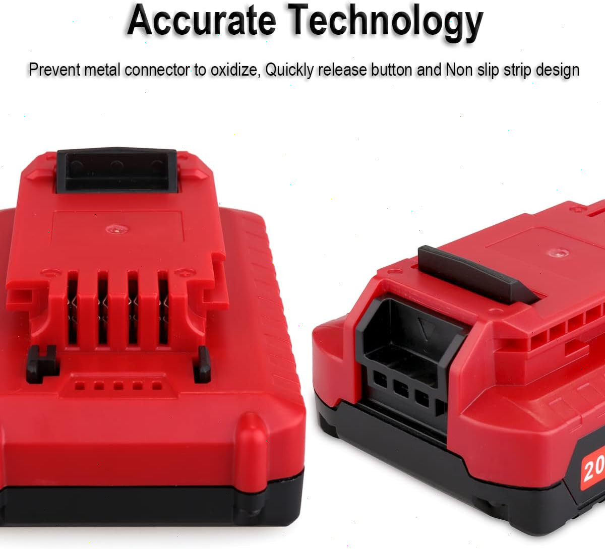 2P For Porter Cable 20Volt Lithium-Ion Battery PCC681L PCC685L 20V MAX 8000mAh