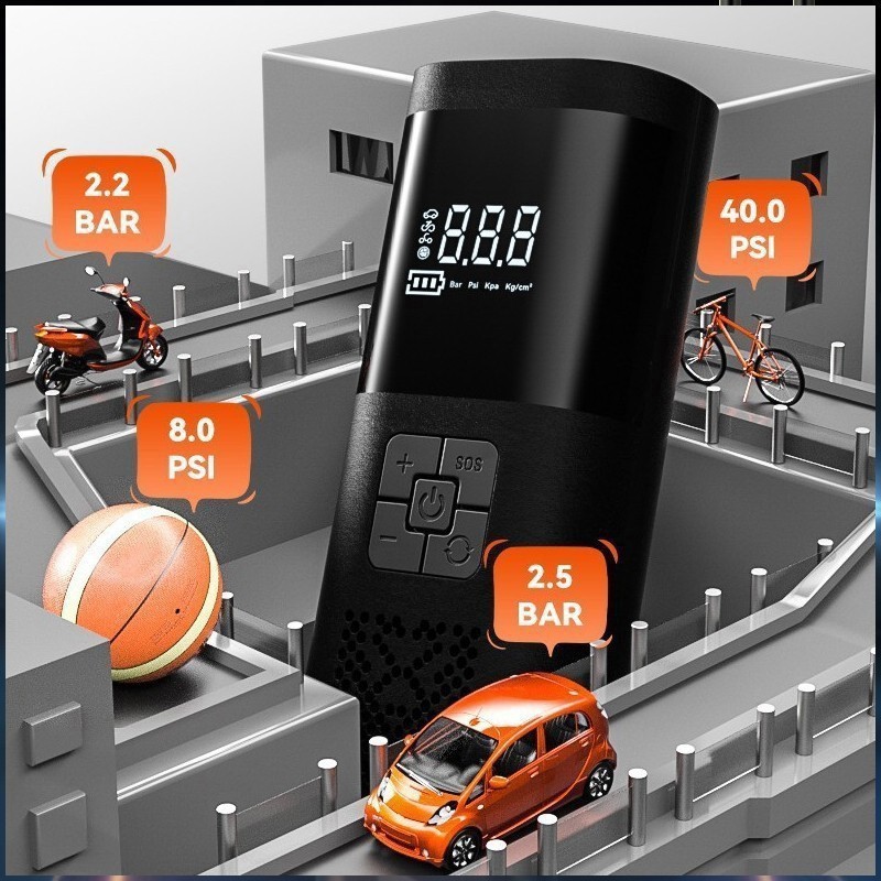 150PSI Digital Tire Inflator Car Air Pump Compressor Electric Portable Auto 12V
