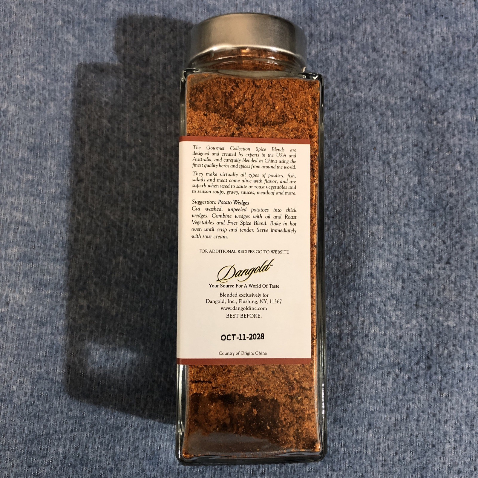 2 PACK The Gourmet Collection Spice Blends ROAST VEGETABLES & FRIES 8.11oz Each