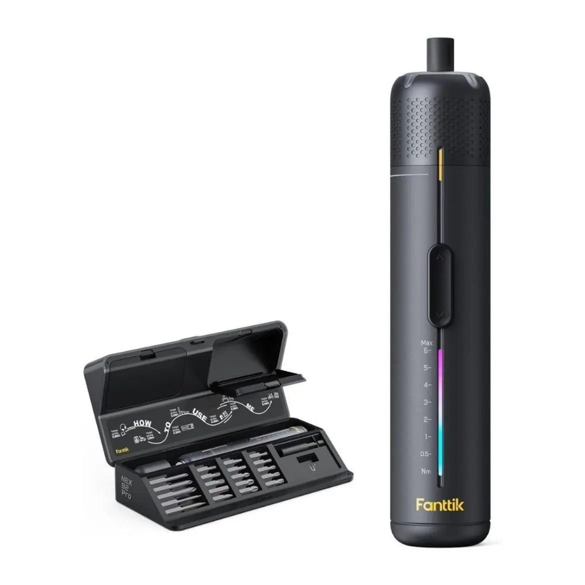 Fanttik S2 Pro Cordless Power Screwdriver Set – USB Rechargeable, 7 Torque Setti